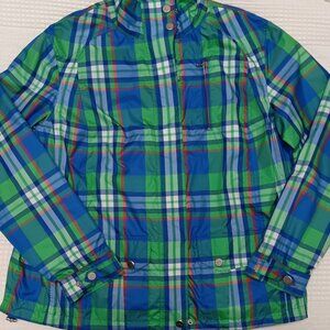 Lauren Ralph Lauren Plaid Jacket, Lightweight Size XL